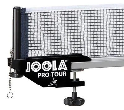 Zdjęcie produktu dla Uchwyt na siatkę + siatka do tenisa stołowego Joola Pro Tour