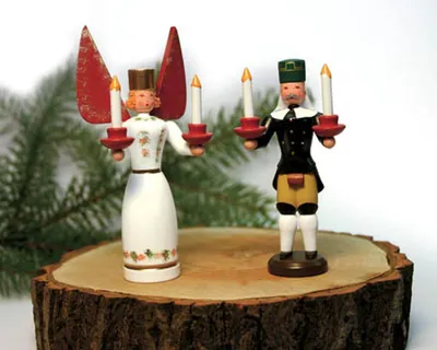 Produktbild von Miniaturfigur Miniaturenpaar Engel & Bergmann Höhe=11cm NEU