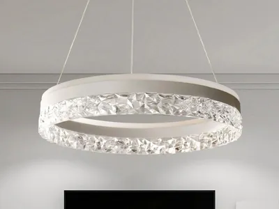 Obrázek produktu pro LED závěsné křišťálové svítidlo s dálkovým ovládáním, 80W - TA2301/W