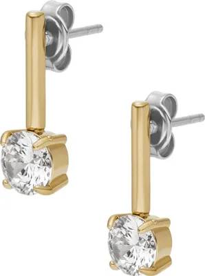 Obrázok produktu pre Náušnice prívesok Fossil Gold Collection Ellis - žena