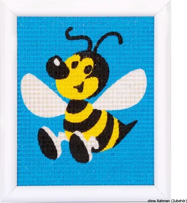 Obrázek produktu pro Vervaco vyšívací balíček "Bee", předkreslený výšivkový vzor