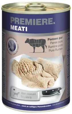 Image de Premiere Hund Meati Tripes pures 6 x 400 g
