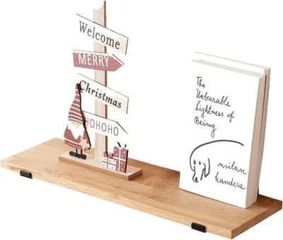 Image de Table à bascule en bois massif - panneau mural - multifonctionnelle - 30 cm