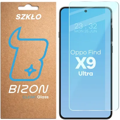 Produktbild von Gehärtetes Glas für Oppo Find X9 Ultra, Bizon Glass Clear