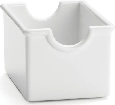 Produktbild von Famanu Teebeutelhalter Weiß für Zucker und Tee - 6 Stück