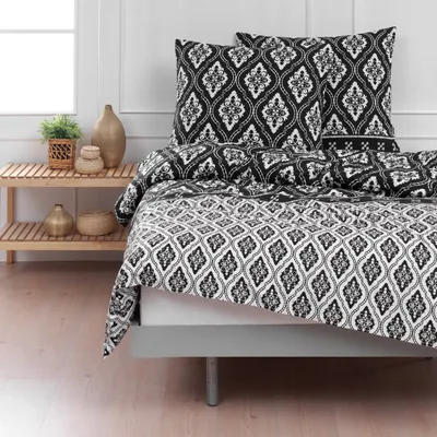 Produktbild von Bettwäsche Bettgarnitur Bettbezug Baumwolle 135x200 155x220 200x200 200x220, Größe:155 x 220 cm, Design Bettwäsche:Alissa D8