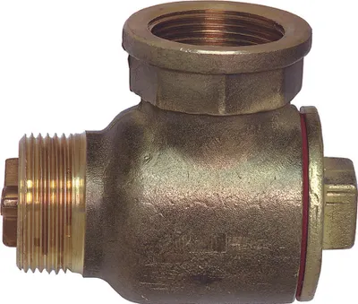 Produktbild von CORNAT Rückschlagventil Eckform Messing 1", FLOR90850