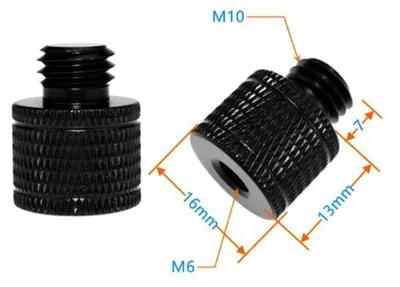 Imagen del producto de Tornillo macho M10 a hembra M6