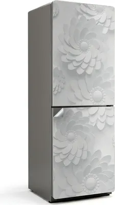 Produktbild von 3D-Dreiecksgeometrie – Kühlschrank Aufkleber – Klebefolie Kühlschrank – Kühlschrank Dekor – Kühlschrankfolie selbstklebend – Küchen Dekoration – 70x190 cm