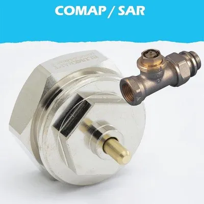 Obrázek produktu pro Adaptér radiátoru M28 x 1,5 na M30 x 1,5 – kompatibilní s inteligentními termostatickými hlavicemi