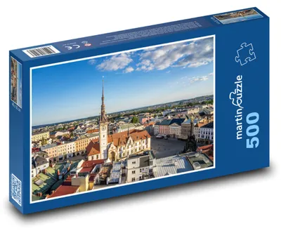 Obrázok produktu pre Puzzle 500 Olomouc - Česká republika, radnica - martinpuzzle