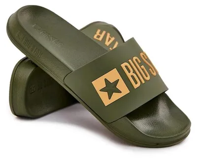 Produktbild von Herren Pantoletten Big Star SS174360 grün 40