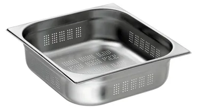 Obrázok produktu pre Kontajnery Bartscher Gastronorm v perforovanej verzii 2/3 Gastronorm, 100 mm hlboké