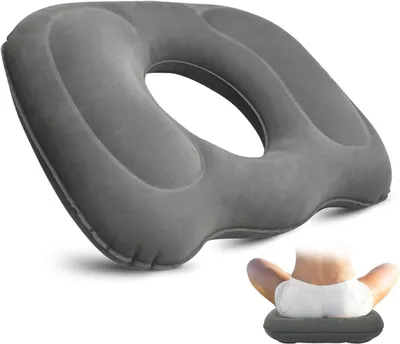 Image de Coussin de siège orthopédique, Coussin gonflable, Coussin de siège hémorroïde, Coussin de siège orthopédique