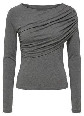Image de CIAGA, chemisier pour femme - gris, taille XS