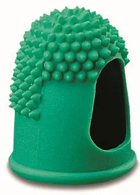 Produktbild von Blattwender Größe 4 Durchmesser 19mm latexfrei grün VE=100 Stück