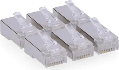 Produktbild von Abgeschirmte rj45 männlich ftp cat5e Stecker ( Tasche 6 u)