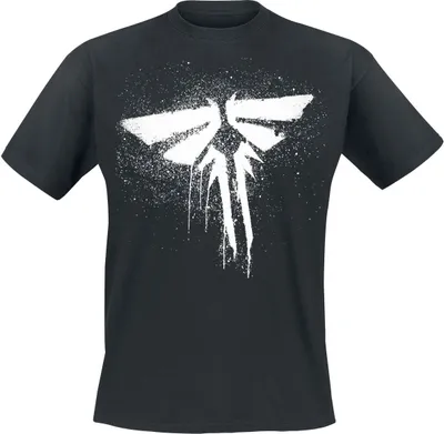 Produktbild von The Last Of Us T-Shirt Herren Firefly schwarz Fan-Merch, Gaming 100% Baumwolle XXL
