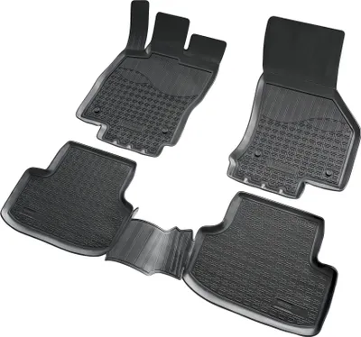 Immagine prodotto di Tappetini in gomma 3D adatti per Seat Leon | 5F | Anno di costruzione 2012-2020 < perfettamente adattabili con bordo