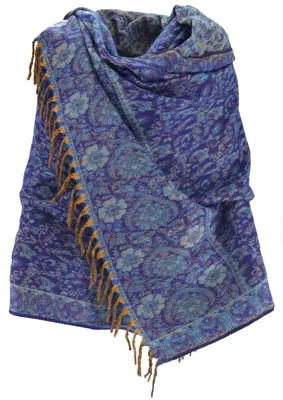 Zdjęcie produktu dla Miękki szal z kaszmiru z wzorem paisley