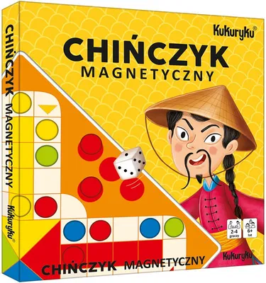 Zdjęcie produktu dla Chińczyk magnetyczny gra planszowa Kukuryku 2-4 graczy 6+