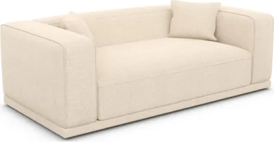 Produktbild von Strukturstoff 3-Sitzer Couch Diora Creme