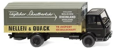 Zdjęcie produktu dla Wiking H0 1/87 043702 MB NG Pritschen-Lkw "Nellen & Quack" -NEU