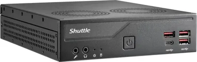 Produktbild von SHUTTLE Barebone XPC slim DB860 LGA1851 2xSODIMM 2xM.2 2xHDMI