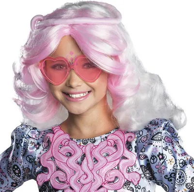Produktbild von Monster High Kinder Perücke (Viperine Gorgon)