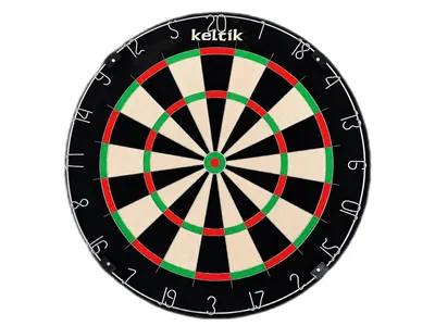 Immagine prodotto di Keltik Ravencore: bersaglio da freccette professionale con setole, realizzato in sisal