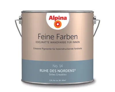 Produktbild von Alpina Feine Farben No. 14 Ruhe des Nordens® edelmatt 2,5 Liter