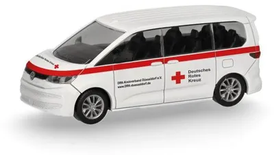 Zdjęcie produktu dla Herpa VW Multivan DRK Düsseldorf 098359