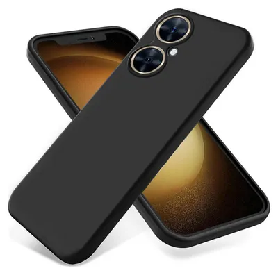 Produktbild von Conie TPU Schutzhülle für Huawei Nova 11 i Tasche Case Cover Bumper Silikon Hülle in Schwarz matt