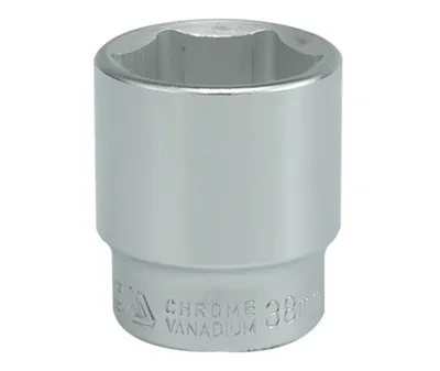 Produktbild von Yato YT-1317, Buchse, 3/4", Metrisch, 1 Kopf/Köpfe, 38 mm, Chrom-Vanadium-Stahl