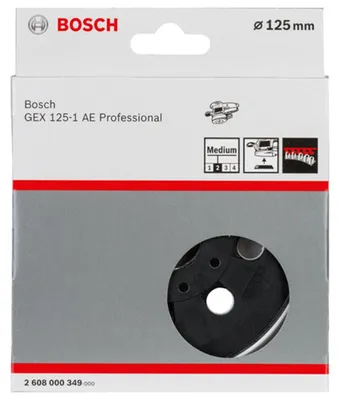 Produktbild von Bosch Schleifteller 125mm, für GEX 125-1 AE