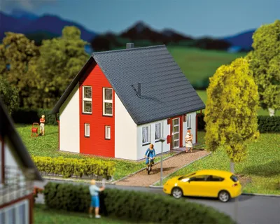 Produktbild von Faller 130315 - 1/87 / H0 Einfamilienhaus, Rot - Neu