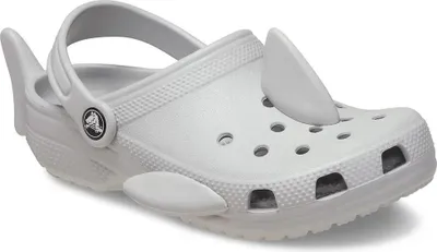 Produktbild von Crocs Classic Iam Shark Holzschuhe Grau EU 25-26 Jungen,Mädchen Grau EU 25-26