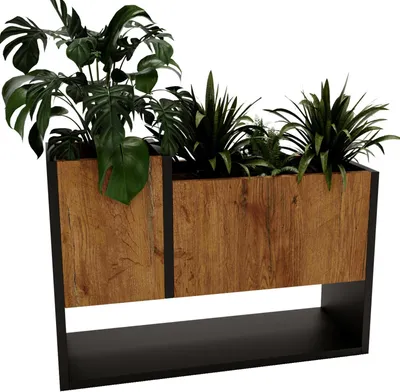 Produktbild von raumhirsch Blumenstaender Pflanzkasten Blumenkasten Hochbeet Pflanzkübel Raumteiler Garten Balkon Innenräume