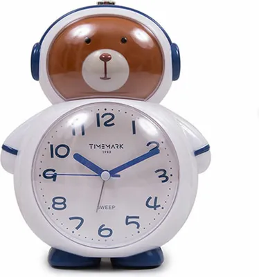 Image de Réveil analogique Timemark Ours Astronaute Multicolore Plastique