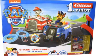 Produktbild von CARRERA FIRST Kinderrennbahn PAW PATROL - On the Track, 20063033