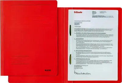 Produktbild von LEITZ Schnellhefter A4 Fresh rot SCHNELLH.A4 FRESH ROT 300300