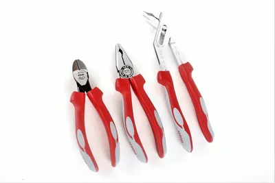 Produktbild von VBW Zangensatz 3 tlg. Nr. 800035 Wapu Seitenschneider Kombizange Zangen Set Satz