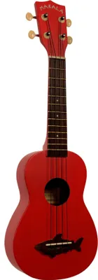 Produktbild von Kala Makala Shark Red Sopran Ukulele
