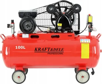 Produktbild von Ölkompressor 100L 230V 3,8PS 480 l/min 2-Zylinder KD1472 mit