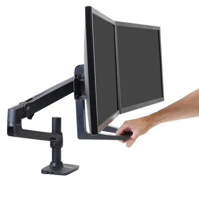 Produktbild von Ergotron Handgriff für LX Dual Direct Monitor Arm in Schwarz