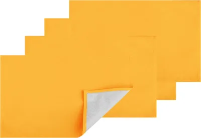 Obrázek produktu pro Prostírání běhoun na stůl ubrus, moderní stolní dekorace (světle oranžová / 4x prostírání)