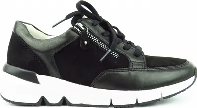 Produktbild von Gabor Reißverschluss Damen Sneaker in Schwarz, Größe 4