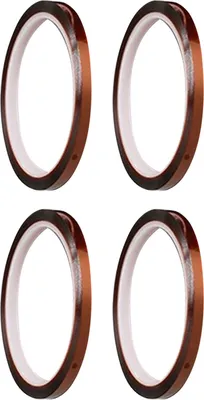 Obrázok produktu pre 4 rolky termoizolačnej pásky, 0,5 cm x 33 m, odolnej voči vysokým teplotám, určené pre sublimačný proces