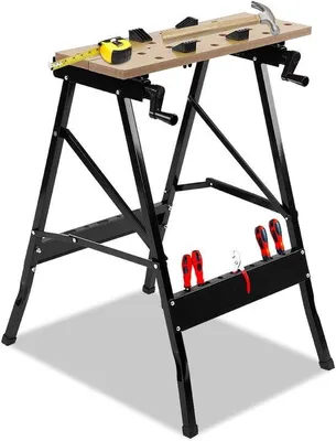 Obrázok produktu pre Skladací kovový pracovný stôl, nosnosť 220 libier