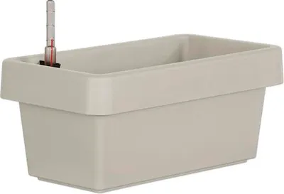 Produktbild von Blumenkasten geli VIVA Kunststoff 38,6 x 21,2 x 17,1 cm sand inkl. Wasserstandsanzeiger und Zwischenboden